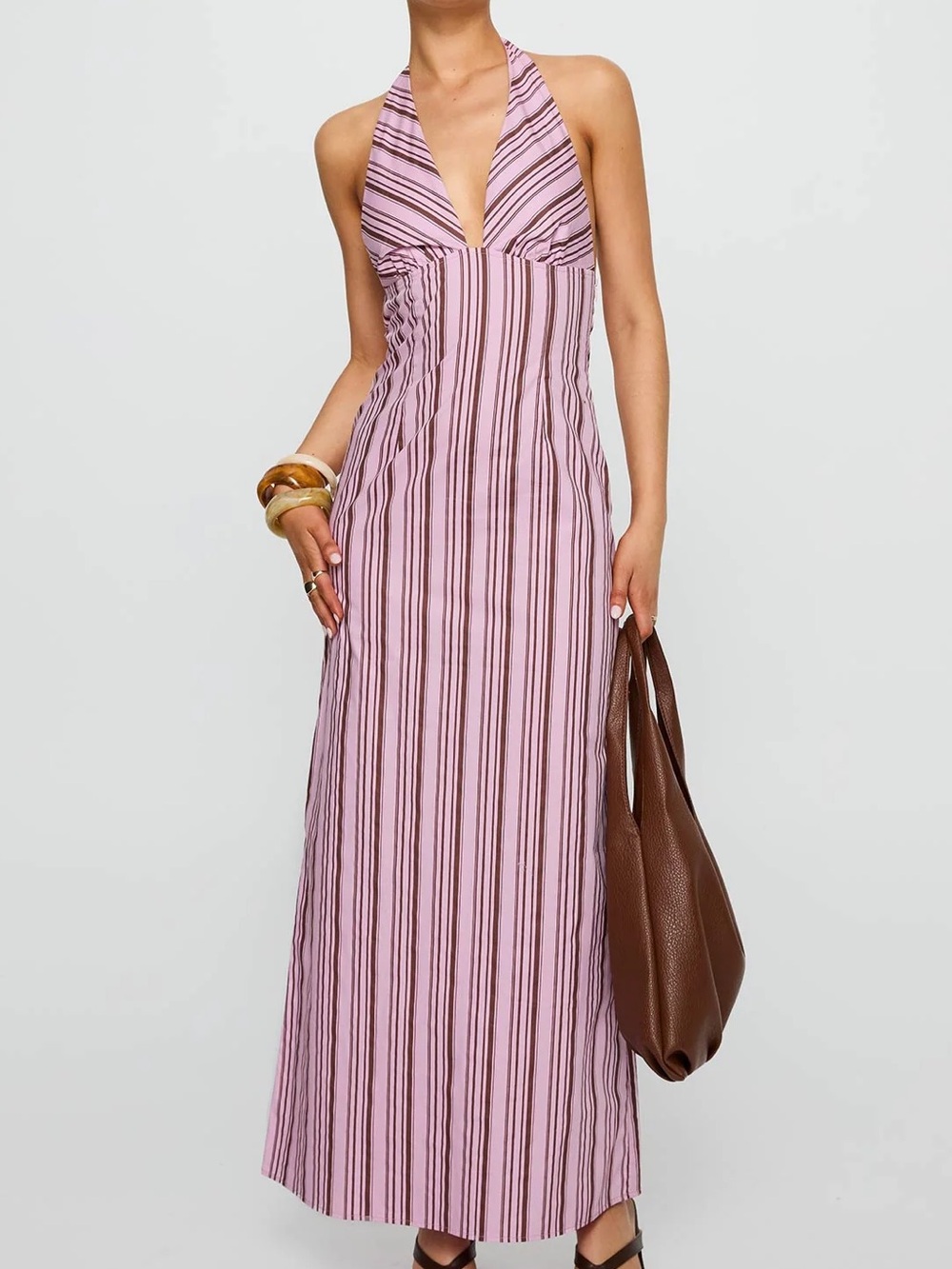 Princess Polly Avrie Halter Maxi Dress